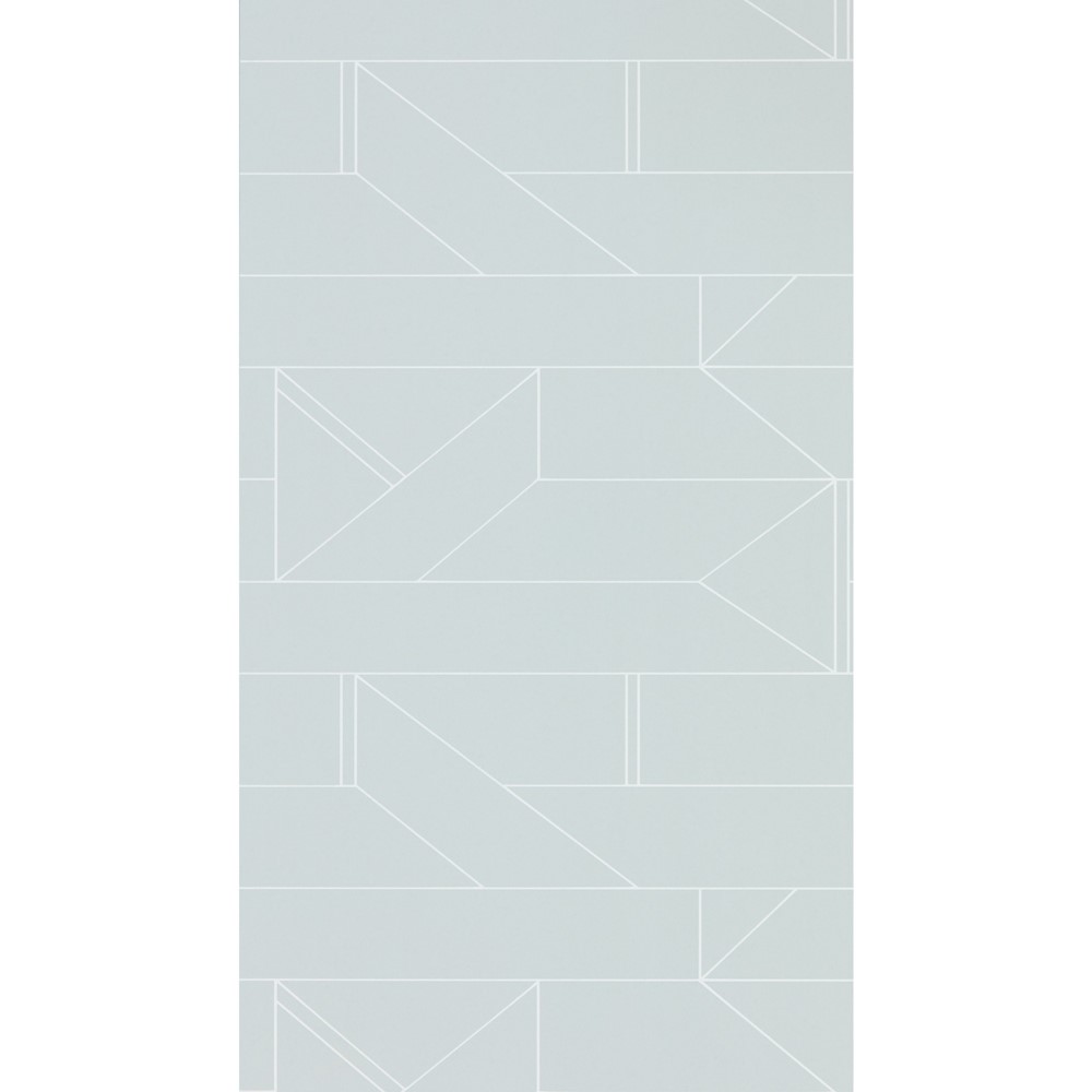 Barbican Geometric Wallpaper 112017 by Scion in Pewter Grey